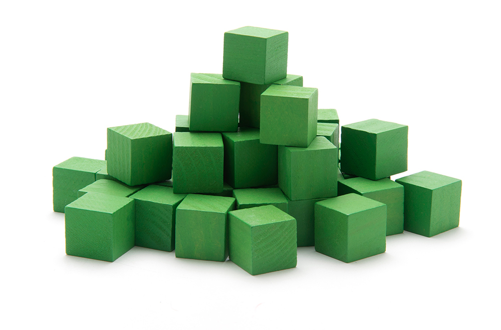 Building blocks representing a strong financial foundation through proper insurance coverage